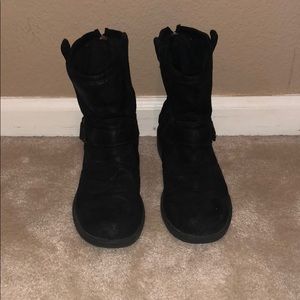ROXY BLACK ANKLE BOOTS